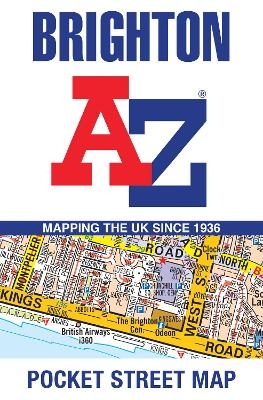 Brighton A-Z Pocket Street Map -  A-Z Maps