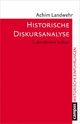 Historische Diskursanalyse -  Achim Landwehr