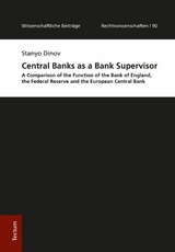 Central Banks as a Bank Supervisor - Stanyo Dinov