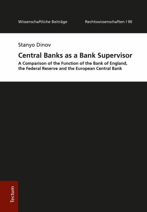 Central Banks as a Bank Supervisor - Stanyo Dinov