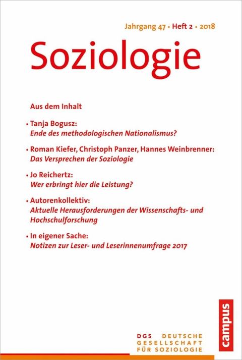 Soziologie 2/2018 - 