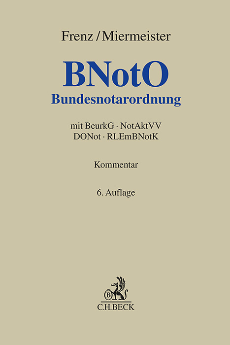 Bundesnotarordnung - 