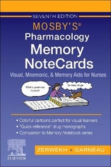 Mosby's Pharmacology Memory NoteCards - Zerwekh, JoAnn; Garneau, Ashley Zerwekh