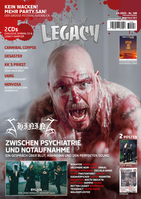 LEGACY MAGAZIN: THE VOICE FROM THE DARKSIDE - 