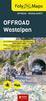 FolyMaps OFFROAD Westalpen 1:250 000