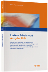 Lexikon Arbeitsrecht - Allramseder, Lisa-Maria; Felisiak, Michaela; Hempelmann, Gerrit; Rabe von Pappenheim, Henning