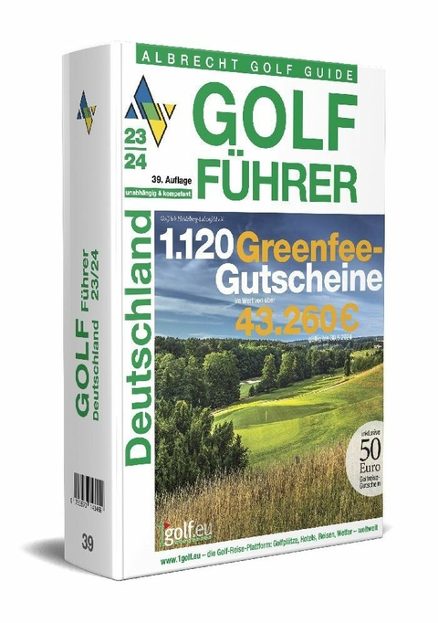 Albrecht Golf Führer Deutschland 23/24 inklusive Gutscheinbuch - Thomas Mayr