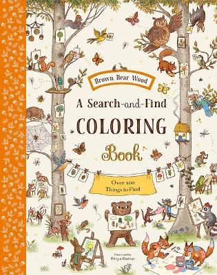 Brown Bear Wood: A Search-And-Find Coloring Book - Rachel Piercey