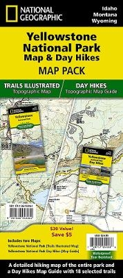 Yellowstone Day Hikes and National Park Map [Map Pack Bundle] -  National Geographic Maps