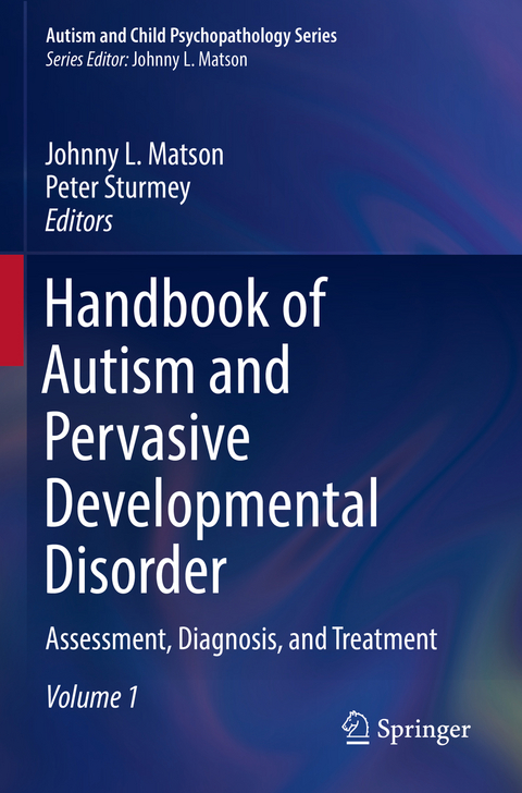 Handbook of Autism and Pervasive Developmental Disorder - 