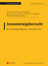 Immaterialgüterrecht (Skriptum) - Bd II - Clemens Thiele, Claudia Seiser, Gerwin Haybäck