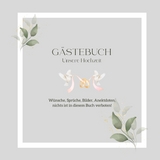 Gästebuch Unsere Hochzeit: Elegantes Hochzeits-Gästebuch, blanko - Mein Amorzinho