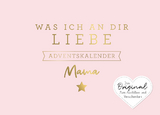 Was ich an dir liebe, Mama – Adventskalender - Alexandra Reinwarth