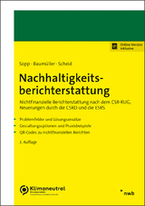 Nachhaltigkeitsberichterstattung - Sopp, Karina; Baumüller, Josef; Scheid, Oliver