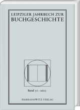 Leipziger Jahrbuch zur Buchgeschichte - 