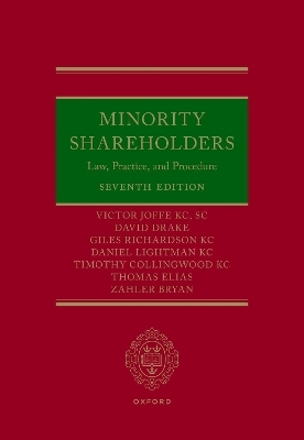 Minority Shareholders - Victor Joffe KC, David Drake, Giles Richardson KC, Daniel Lightman KC, Tim Collingwood KC