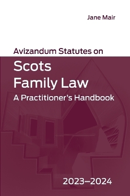 Avizandum Statutes on Scots Family Law - 