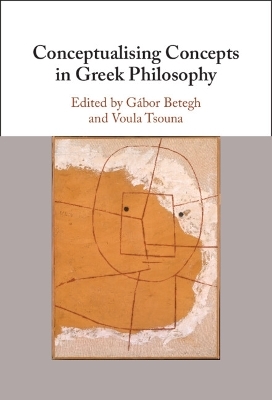 Conceptualising Concepts in Greek Philosophy - 