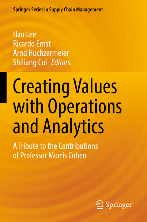 Creating Values with Operations and Analytics - 