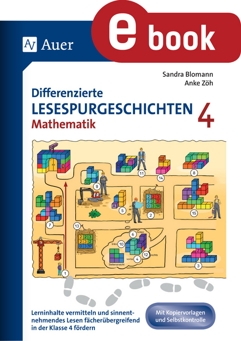 Differenzierte Lesespurgeschichten Mathematik 4 - Sandra Blomann, Anke Zöh