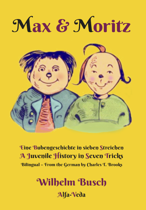 Max & Moritz Bilingual Full Color - Wilhelm Busch