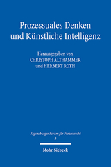 Prozessuales Denken und Künstliche Intelligenz - 