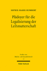 Plädoyer für die Legalisierung der Leihmutterschaft - Sophie-Marie Humbert