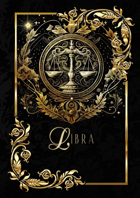 Astrologie Notizbücher / Zodiac Libra Notebook - Chris Bee ArtDesign