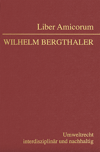 Liber Amicorum Wilhelm Bergthaler - 