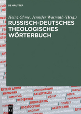 Russisch-Deutsches Theologisches Wörterbuch (RDThW) - 