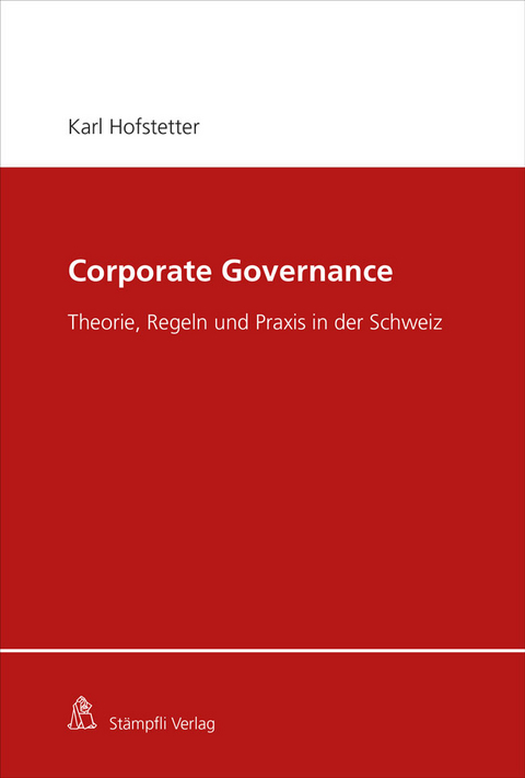 Corporate Governance - Karl Hofstetter