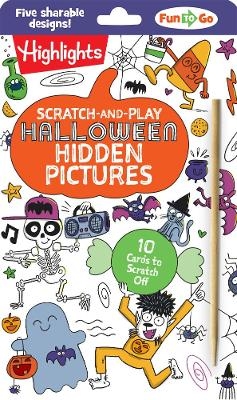 Scratch-and-Play Halloween Hidden Pictures - 