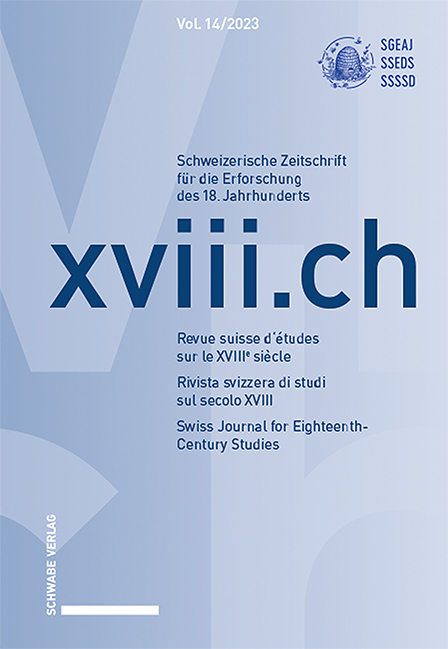 xviii.ch, Vol. 14/2023