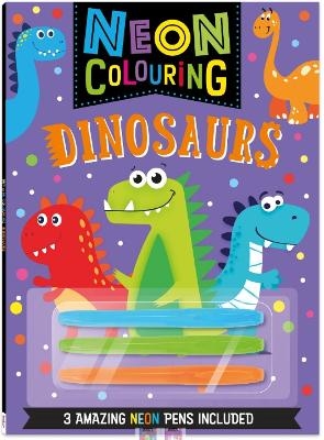 Neon Colouring: Dinosaurs - 