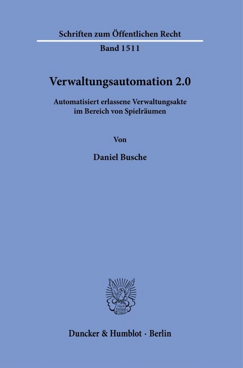 Verwaltungsautomation 2.0. - Daniel Busche