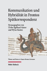 Kommunikation und Hybridität in Frontos Spätkorrespondenz - 