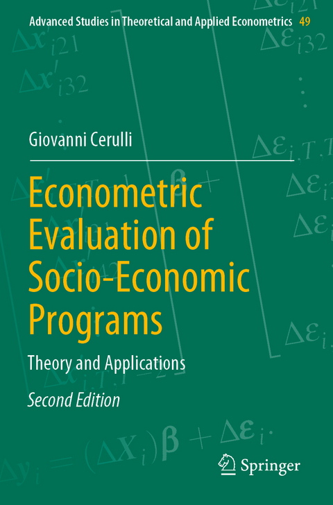 Econometric Evaluation of Socio-Economic Programs - Giovanni Cerulli