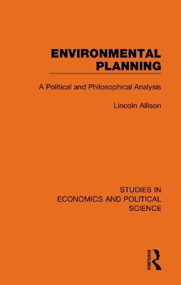 Environmental Planning - Lincoln Allison