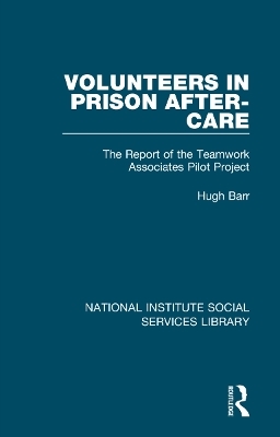 Volunteers in Prison After-Care - Hugh Barr