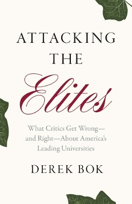 Attacking the Elites - Derek Bok