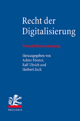 Recht der Digitalisierung - 