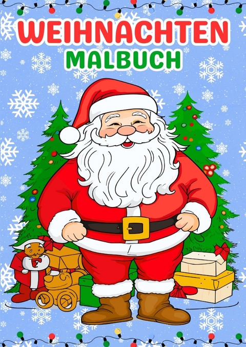 Malbuch Weihnachten -  MalenMagie Verlag