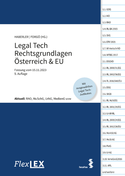 FlexLex Legal Tech Rechtsgrundlagen Österreich & EU - 