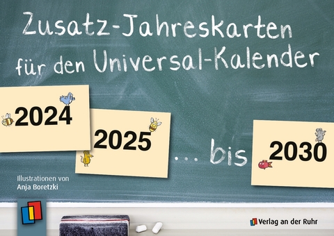 Zusatz-Jahreskarten 2024 – 2030 für den Universal-Kalender