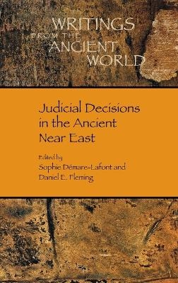 Judicial Decisions in the Ancient Near East - 