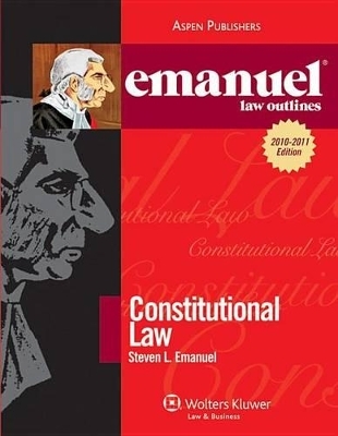 Emanuel Law Outlines - Steven Emanuel