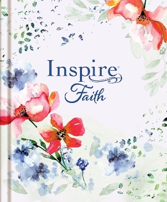 Inspire Faith Bible Large Print, NLT (Hardcover, Wildflower Meadow, Filament Enabled) -  Tyndale