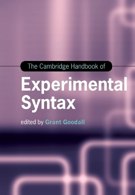 The Cambridge Handbook of Experimental Syntax - 