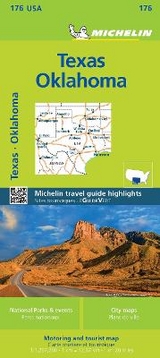 Texas Oklahoma - Zoom Map 176 - Michelin