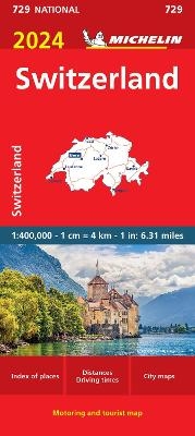 Switzerland 2024 - Michelin National Map 729 -  Michelin